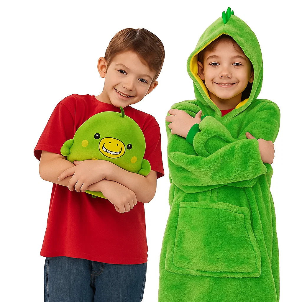 Hettegenser og kosedyr i ett!