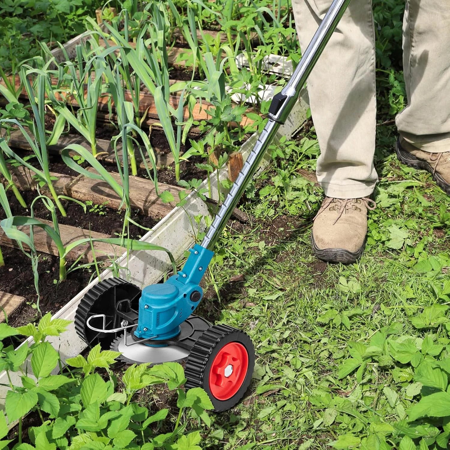 CutMax 2.0 - Trådløs elektrisk gresstrimmer