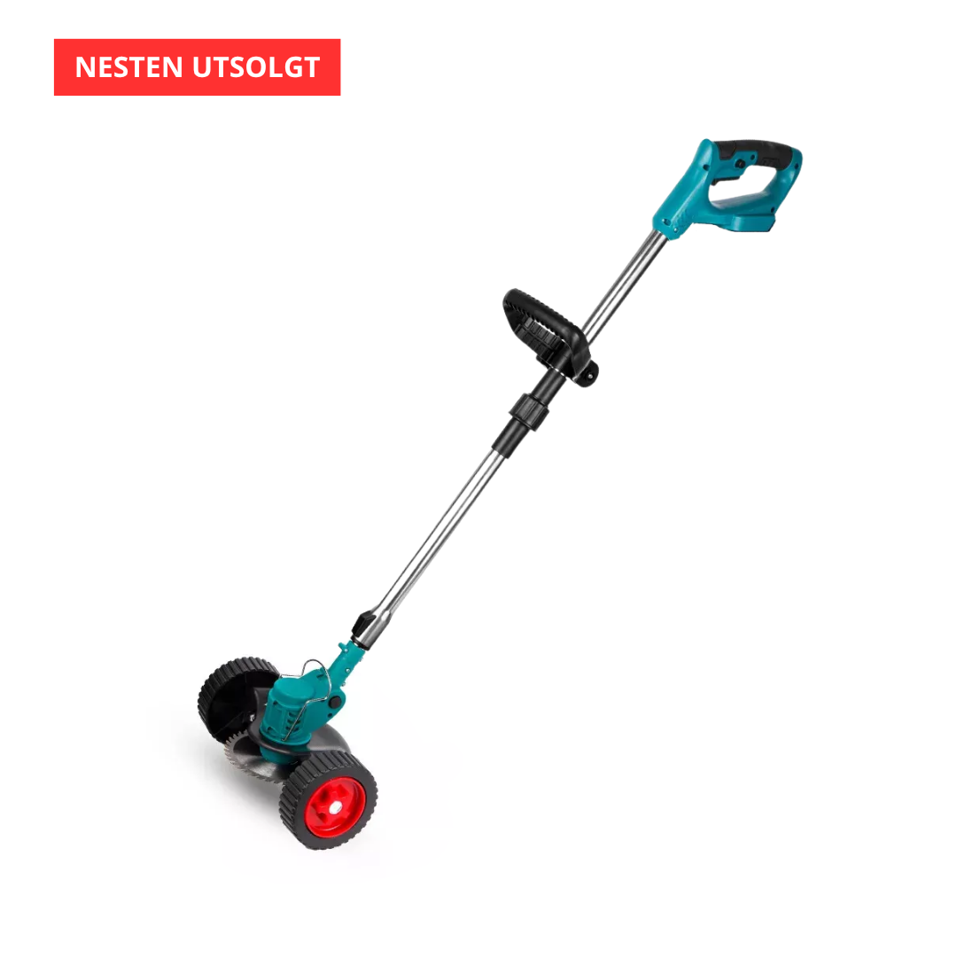 CutMax 2.0 - Trådløs elektrisk gresstrimmer