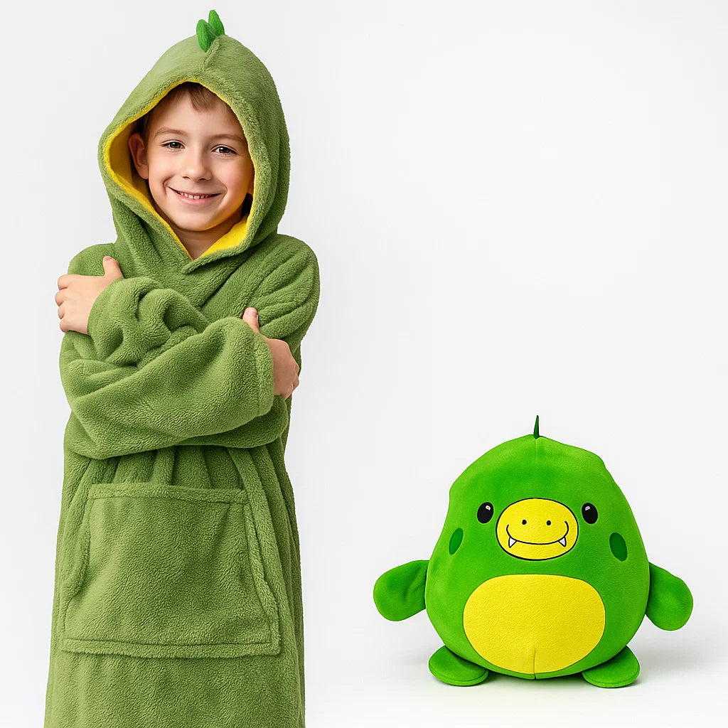 Hettegenser og kosedyr i ett!