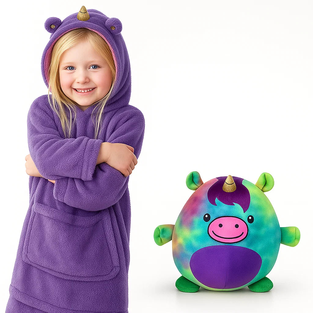 Hettegenser og kosedyr i ett!